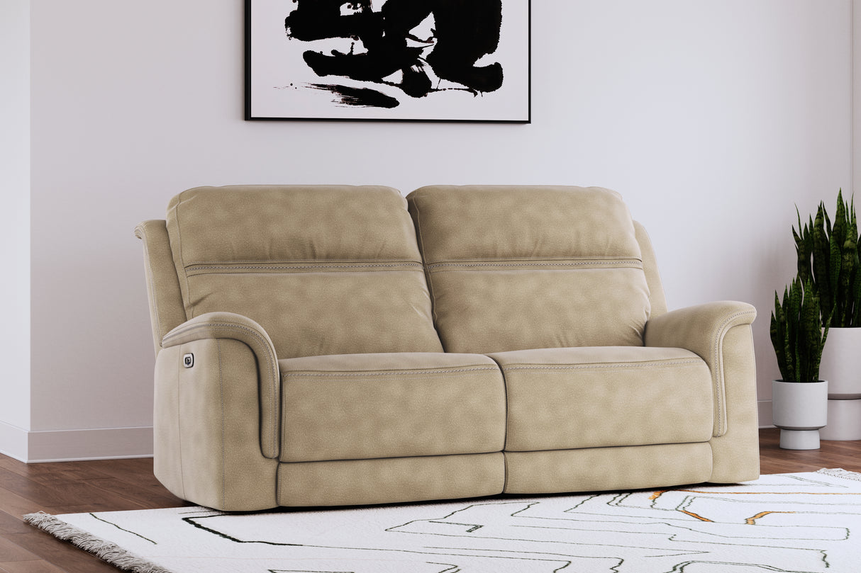 Furniture City - MS - Ashley Furniture - Next-Gen DuraPella Living Room - 2 Seat PWR REC Sofa ADJ HDREST / Sand - 5930247