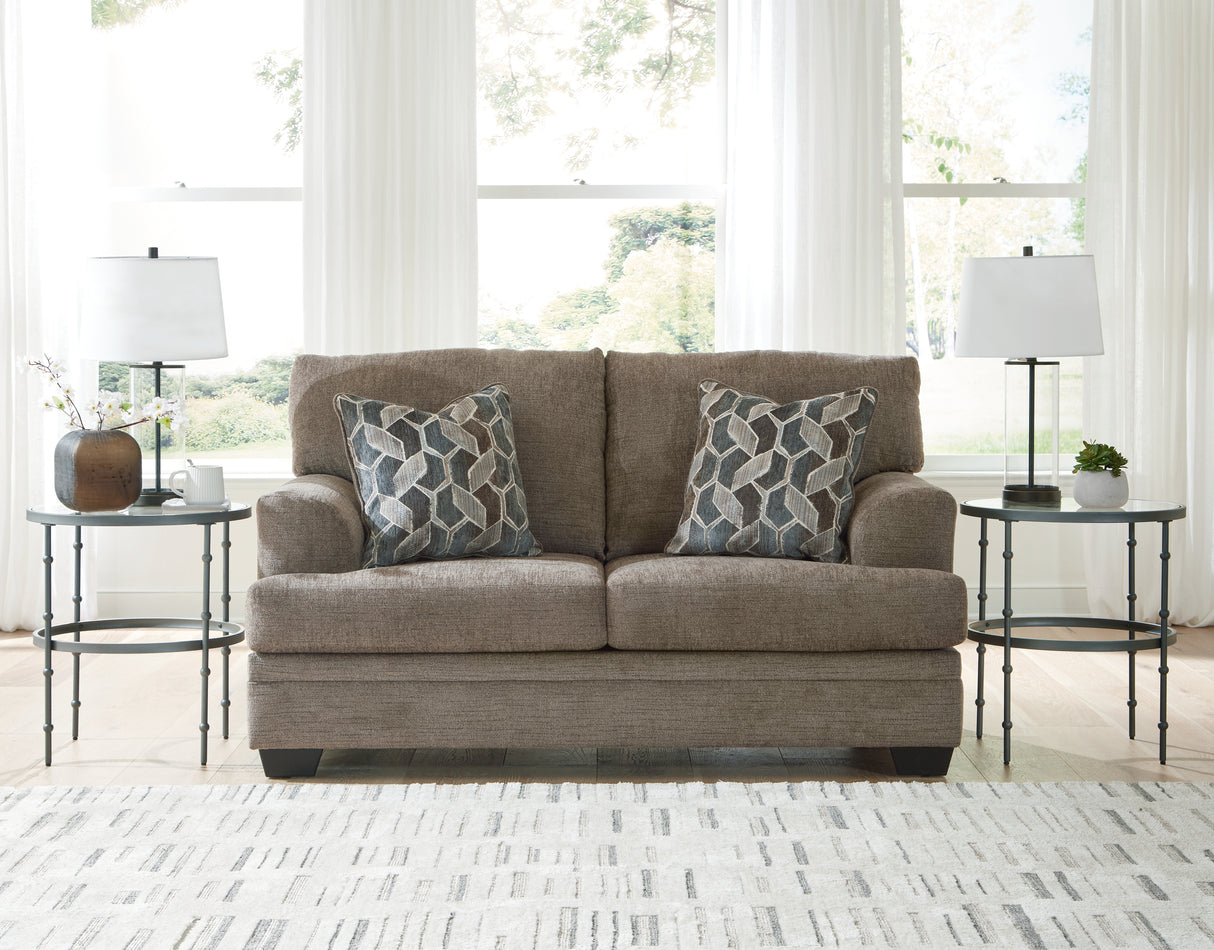 Furniture City - MS - Ashley Furniture - Stonemeade Living Room - Loveseat / Nutmeg - 5950535