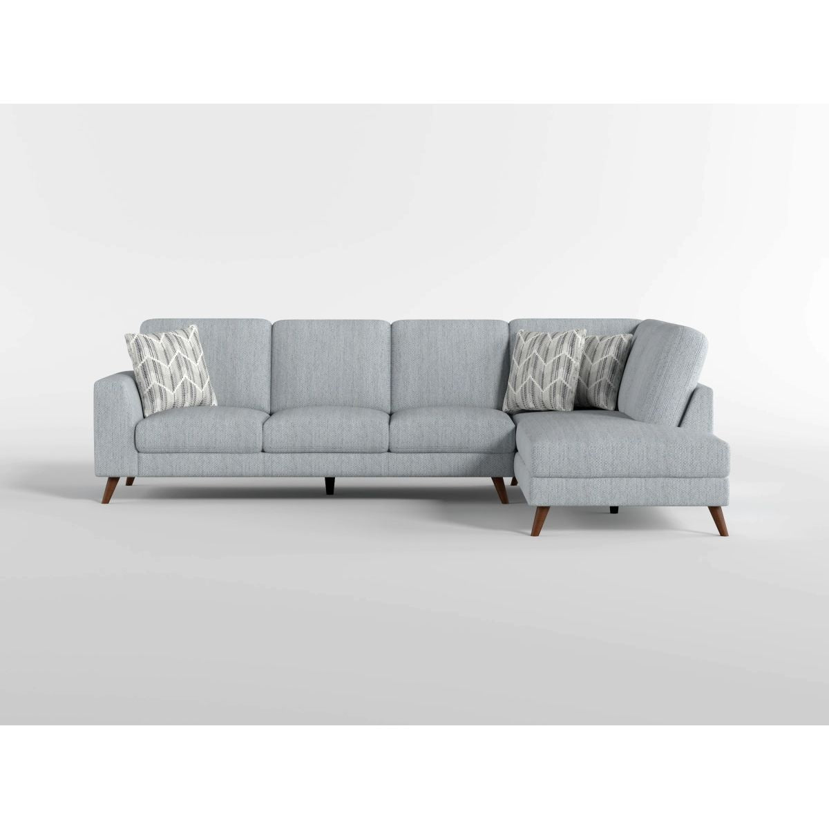 Broadway - Sectional With Right Chaise