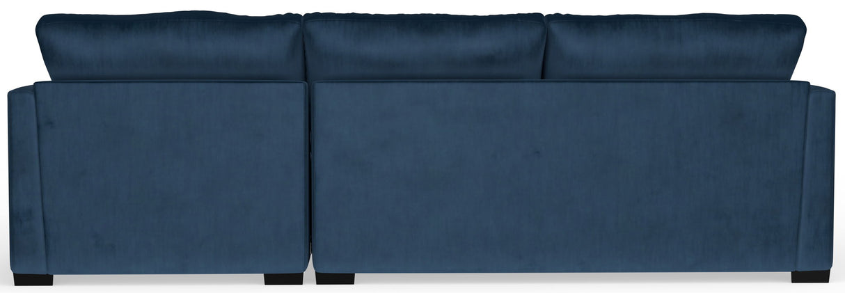 Jetson - Sectional With Comfort Coil Seat Cushions, Included Accent Pillows & Cocktail Ottoman