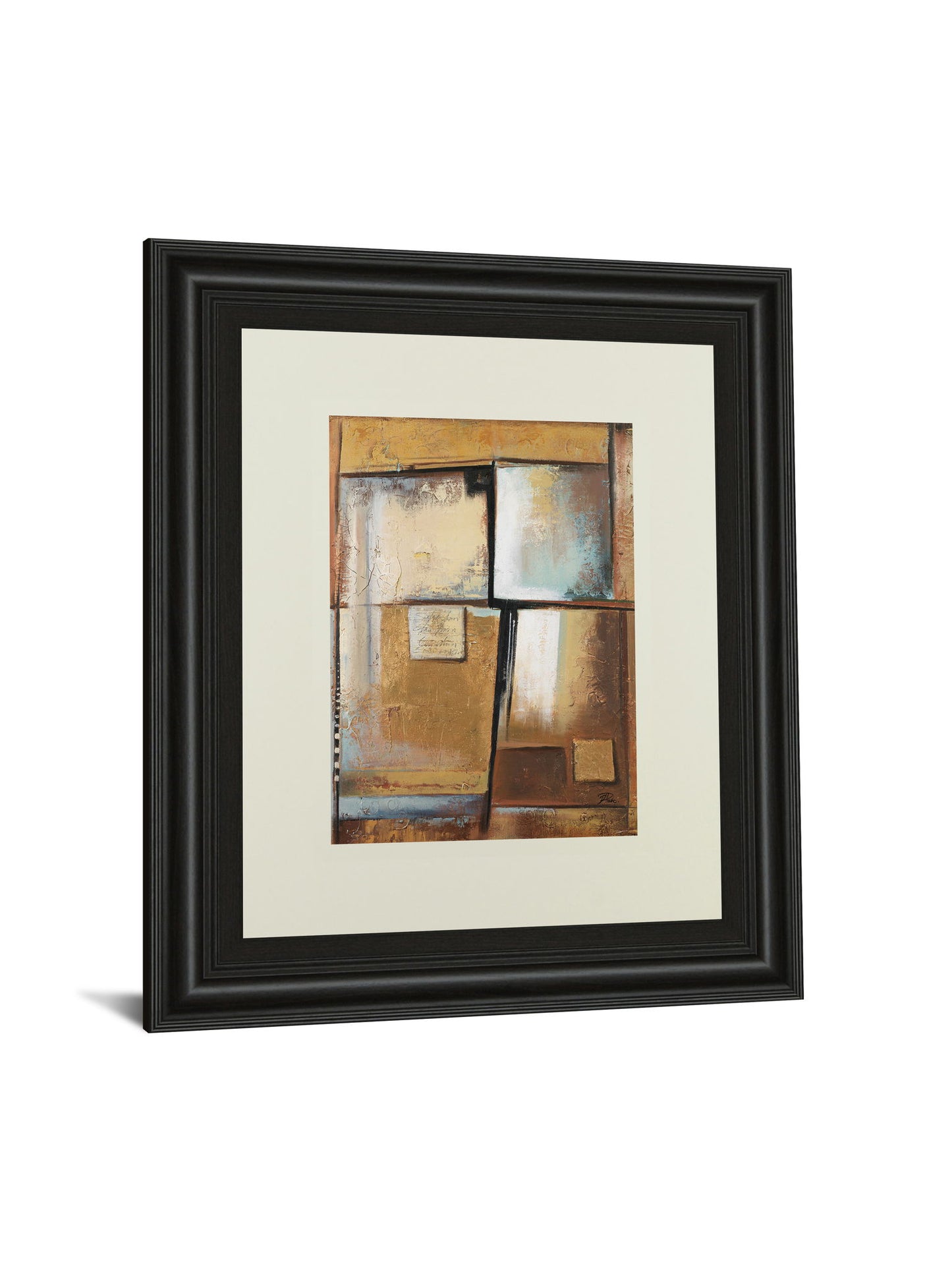 Abstract I By Patricia Pinto - Framed Print Wall Art - Beige