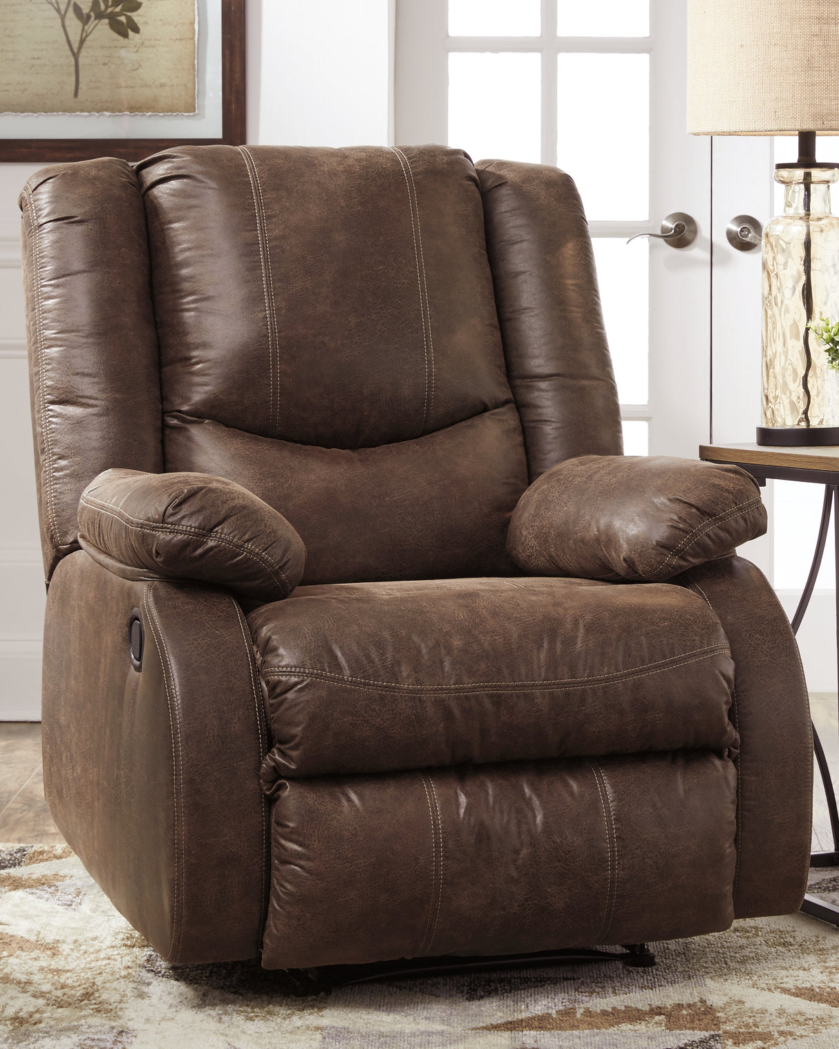 Furniture City - MS - Ashley Furniture - Bladewood Living Room - Zero Wall Recliner / Coffee - 6030529