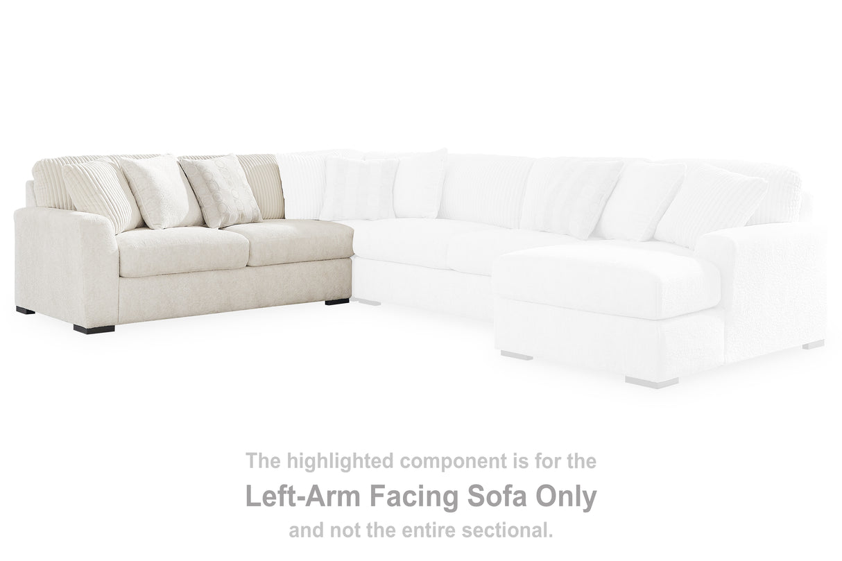 Furniture City - MS - Ashley Furniture - Chessington Sectional - LAF Sofa / Ivory - 6190466