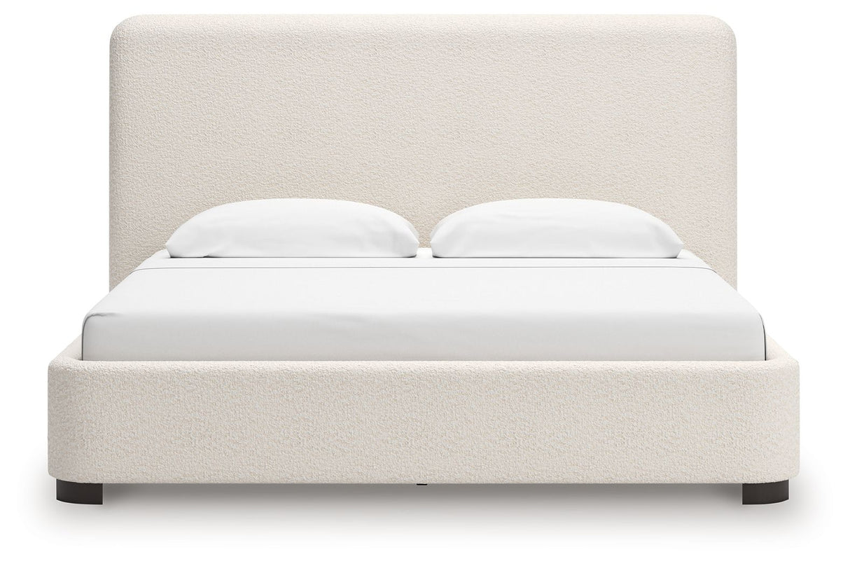 Brintstreet - King Upholstered Bed - Beige