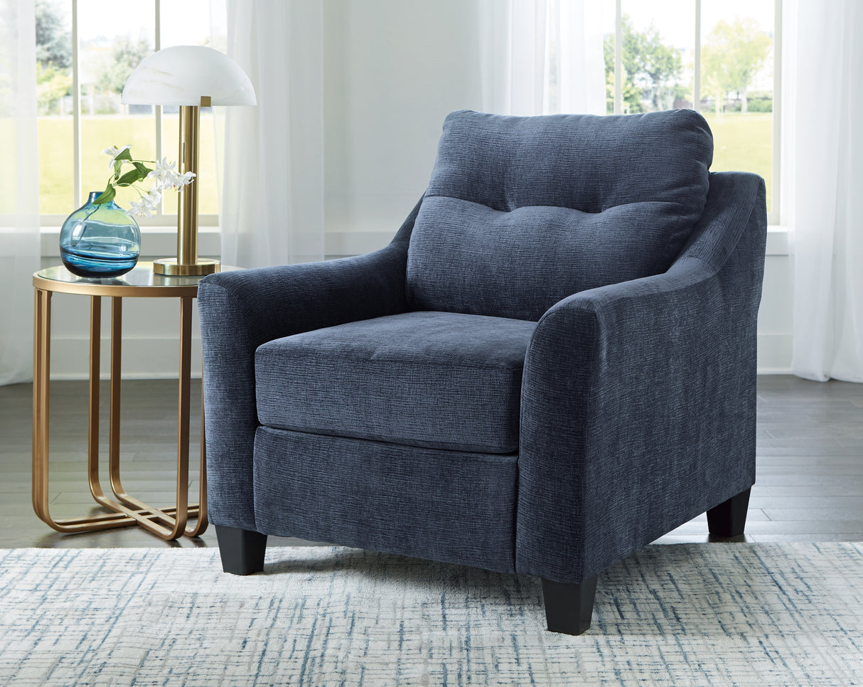 Furniture City - MS - Ashley Furniture - Amity Bay Living Room - Chair / Ink - 6720620