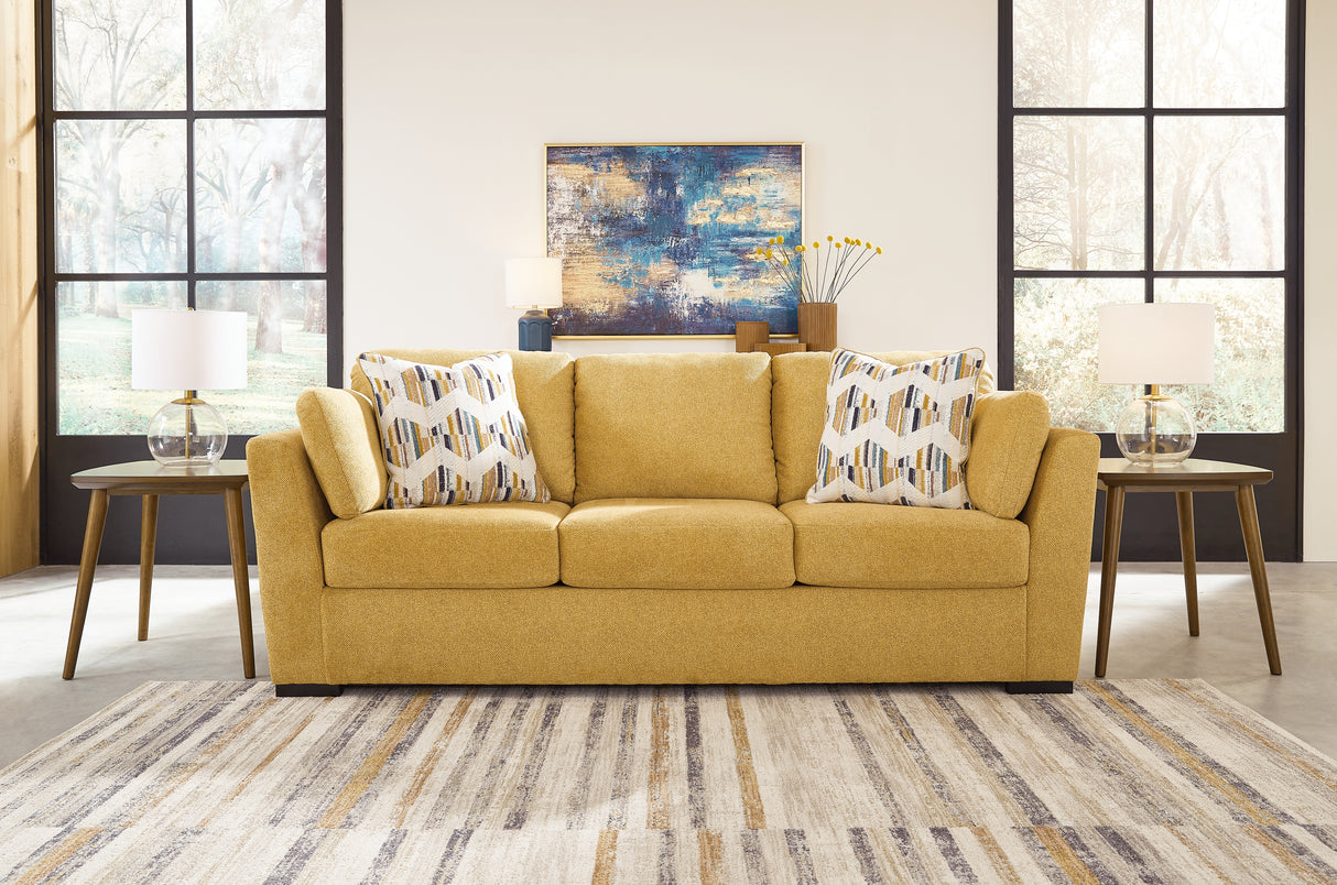 Furniture City - MS - Ashley Furniture - Keerwick Living Room - Sofa / Sunflower - 6750638