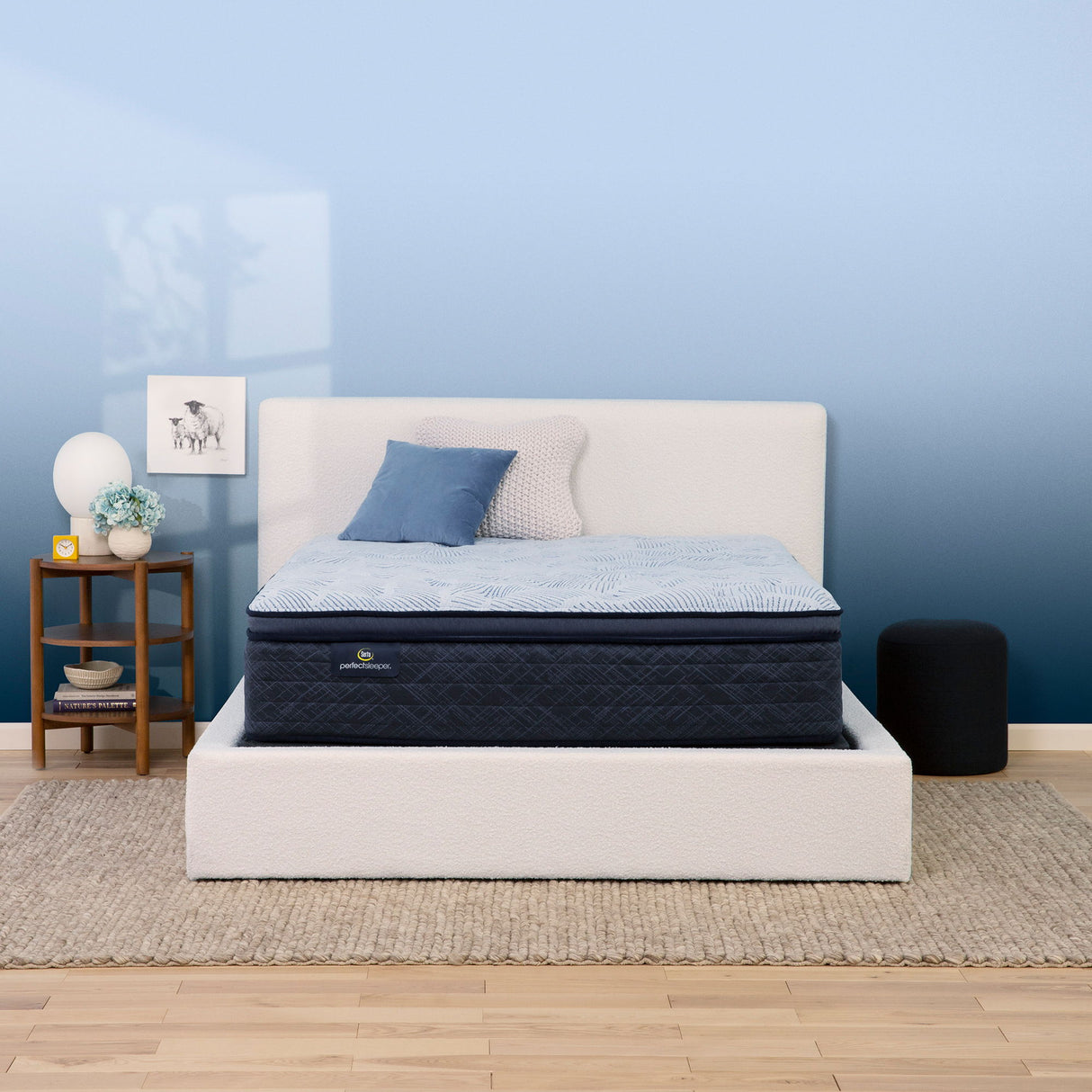 Perfect Sleeper - 14.5" Blue Lagoon Nights Plush Pillow Top Mattress