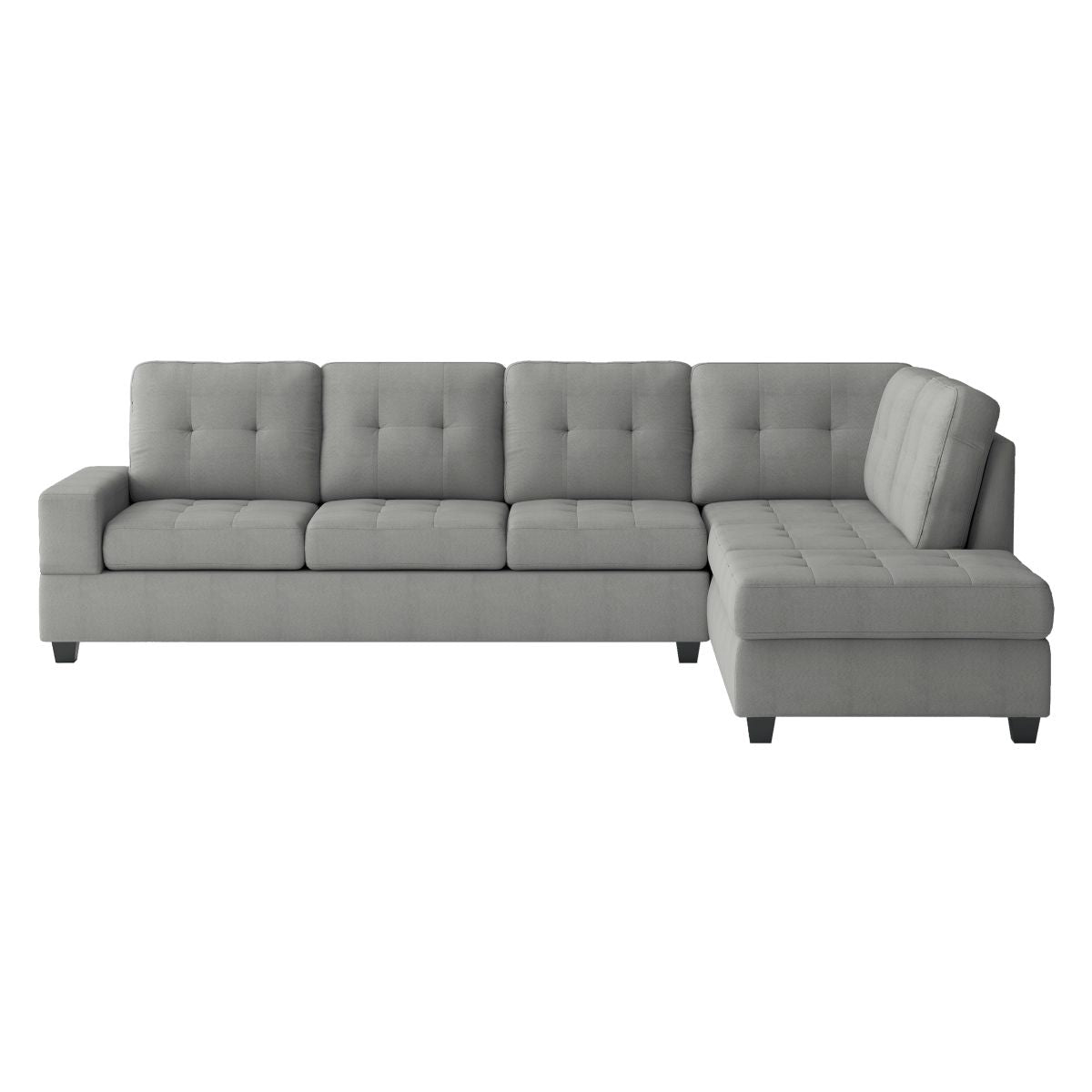 Maston - 2 Piece Reversible Sectional With Drop-Down Cup Holders