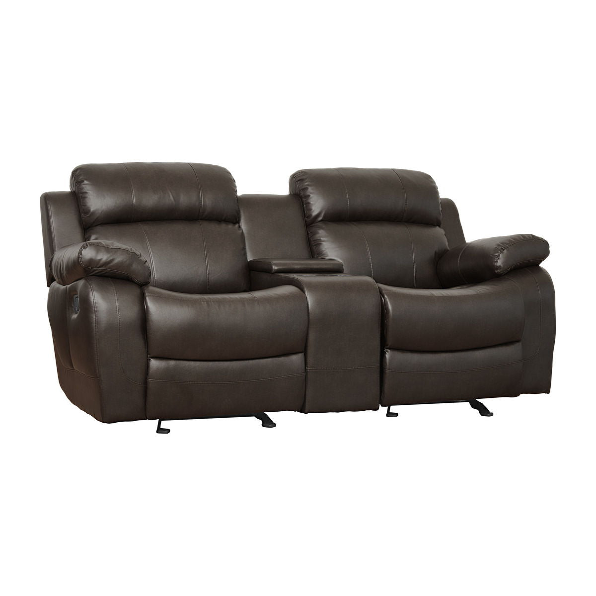 Marille - Double Glider Reclining Loveseat With Center Console