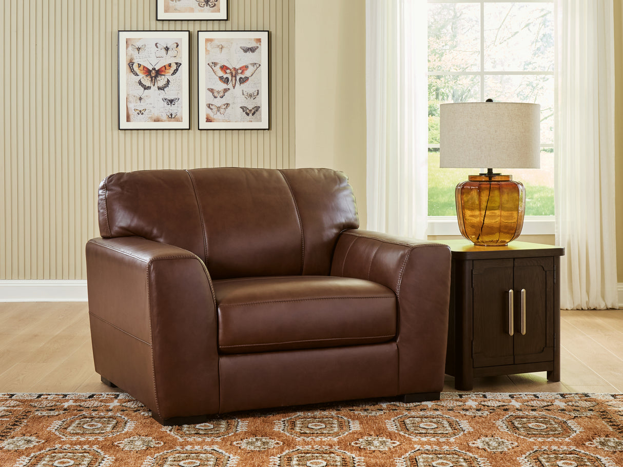 Furniture City - MS - Ashley Furniture - Brogliano Living Room - Chair and a Half / Canyon - PC7290723