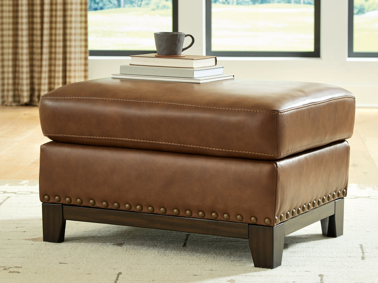 Furniture City - MS - Ashley Furniture - Saonara Living Room - Ottoman / Amber - PC7310914