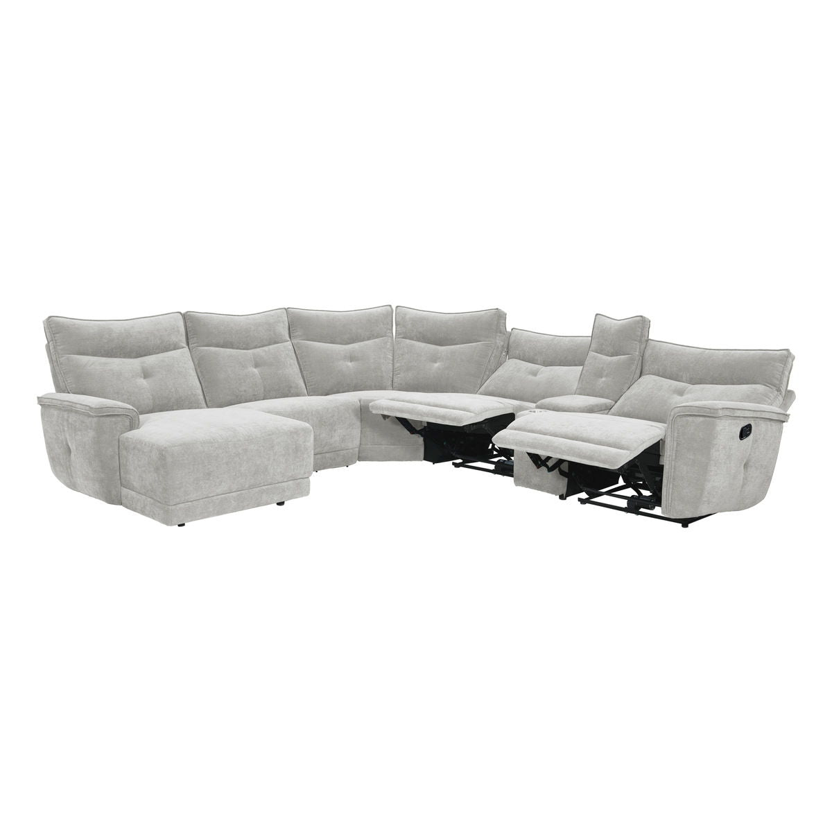 Tesoro - Modular Reclining Sectional With Left Chaise