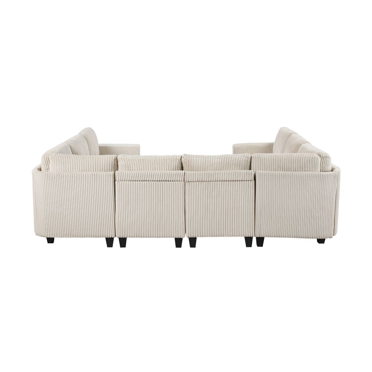 Walterboro - Sectional With Storage, Storage Pouches And Charging Ports