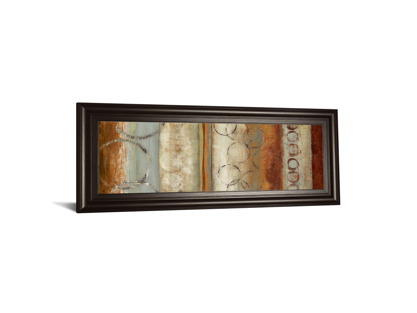 Juncture I By Tom Reeves - Framed Print Wall Art - Light Brown