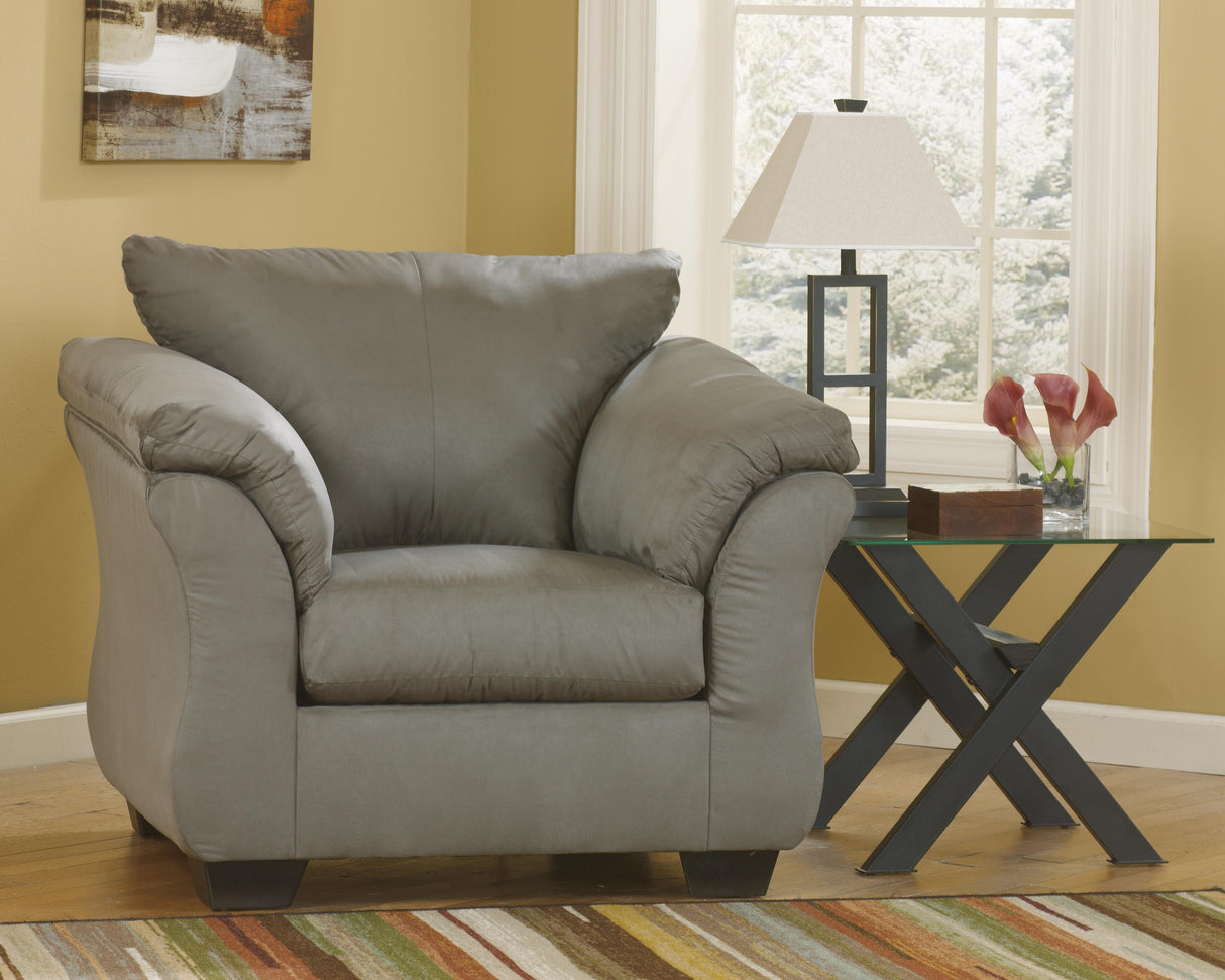Furniture City - MS - Ashley Furniture - Darcy Living Room - Chair / Cobblestone - 7500520