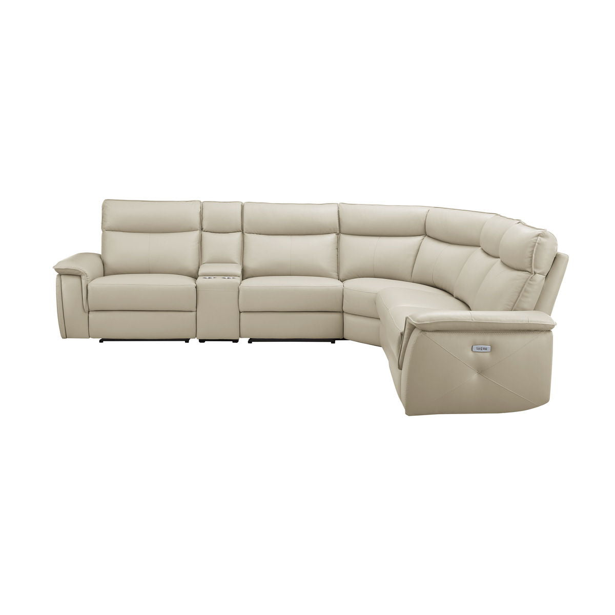 Maroni - Modular Power Reclining Sectional With Power Headrests