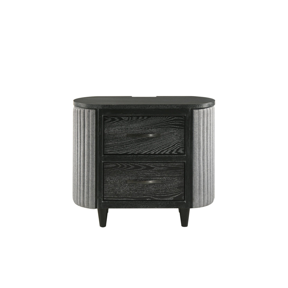 Skyline - 2 Drawer Nightstand - Onyx