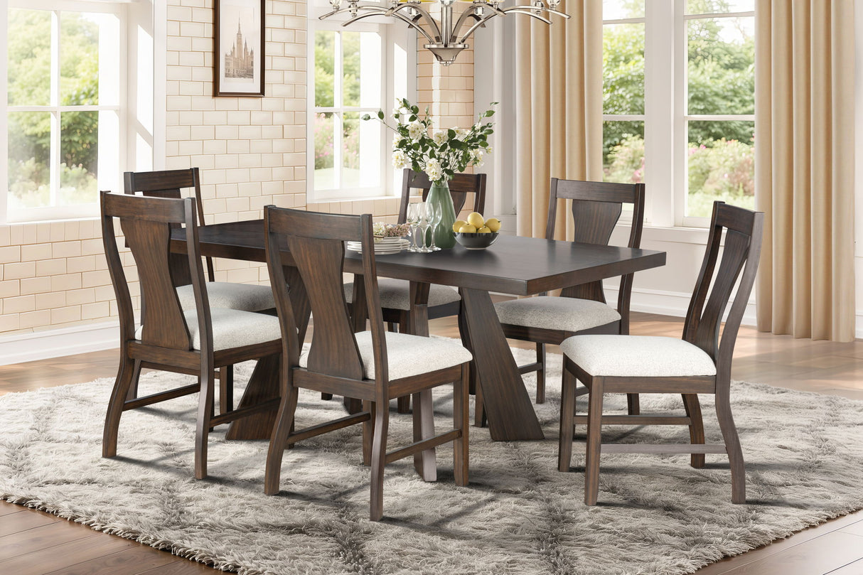 Chestnut Ridge - 72" Dining Table - Brown