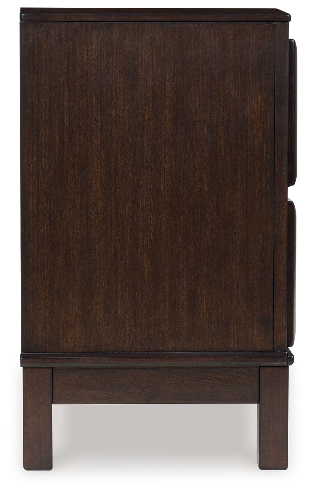 Vanmore - Two Drawer Night Stand - Dark Brown
