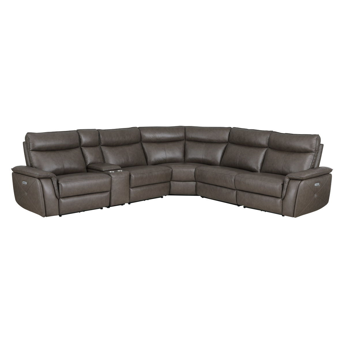 Maroni - Modular Power Reclining Sectional With Power Headrests