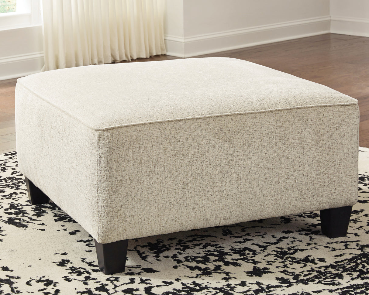 Furniture City - MS - Ashley Furniture - Abinger Living Room - Oversized Accent Ottoman / Natural - 8390408