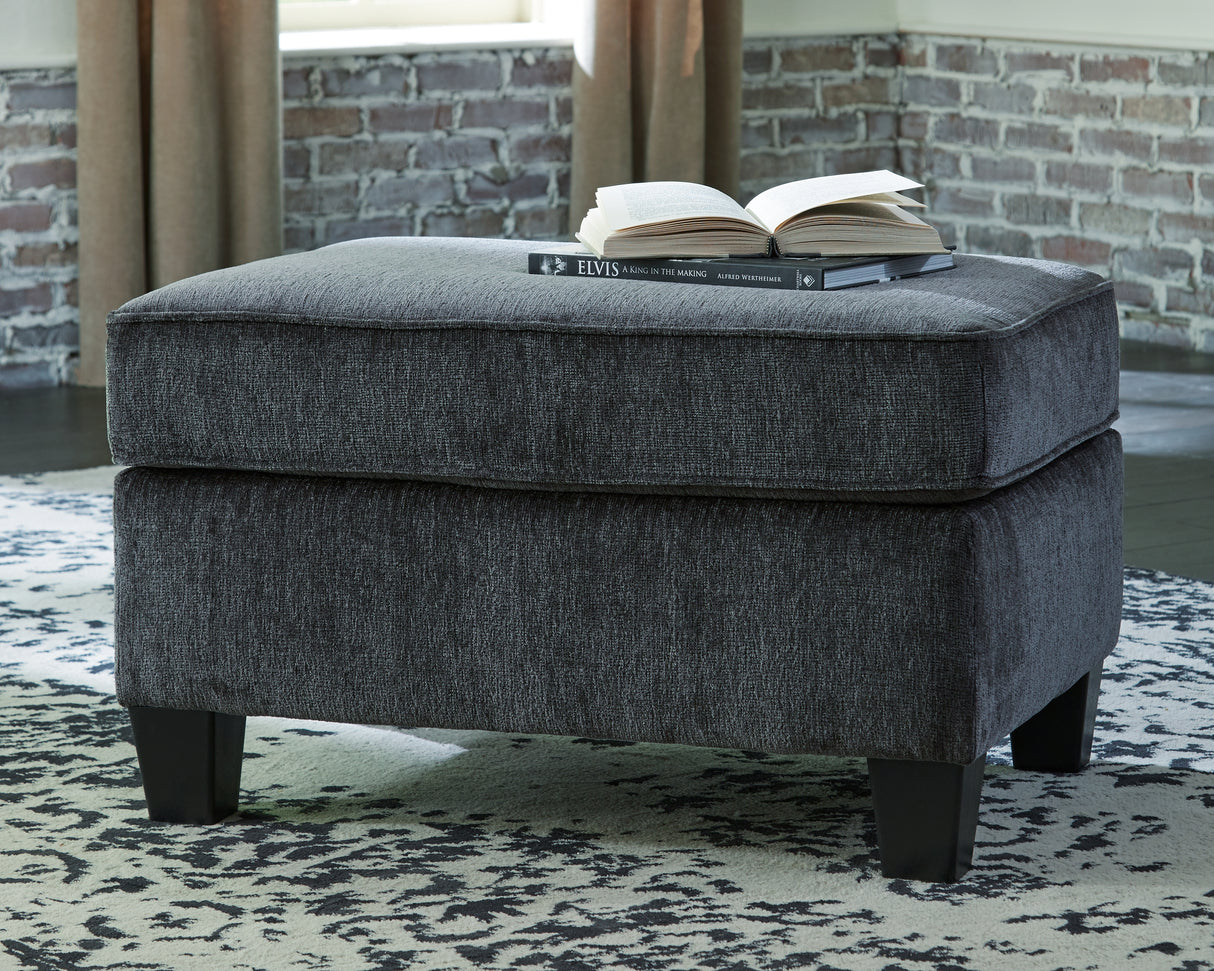 Furniture City - MS - Ashley Furniture - Abinger Living Room - Ottoman / Smoke - 8390514