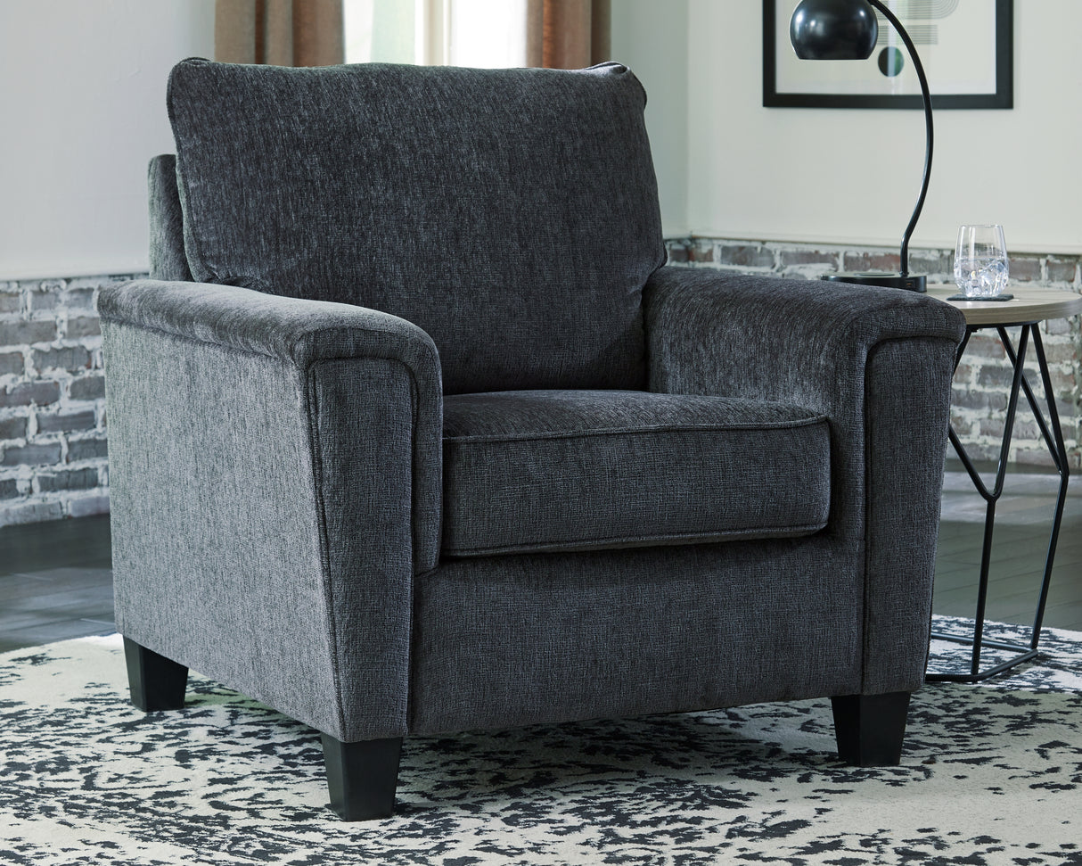 Furniture City - MS - Ashley Furniture - Abinger Living Room - Chair / Smoke - 8390520