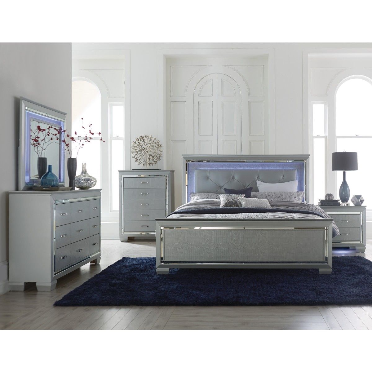 Allura - Bed, LED Lighting