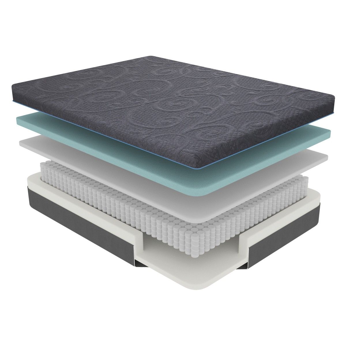 Mira - 11" Gel Infused Memory Foam Hybrid Mattress