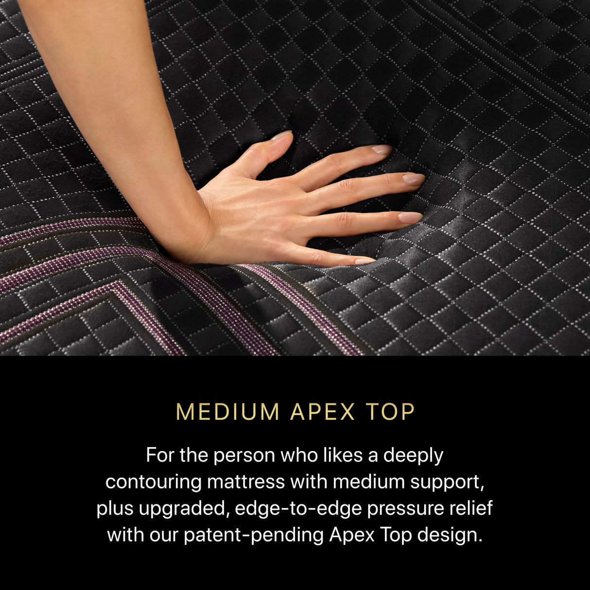Beautyrest Black Hybrid - 14.5" Series Two Medium Apex Top Mattress