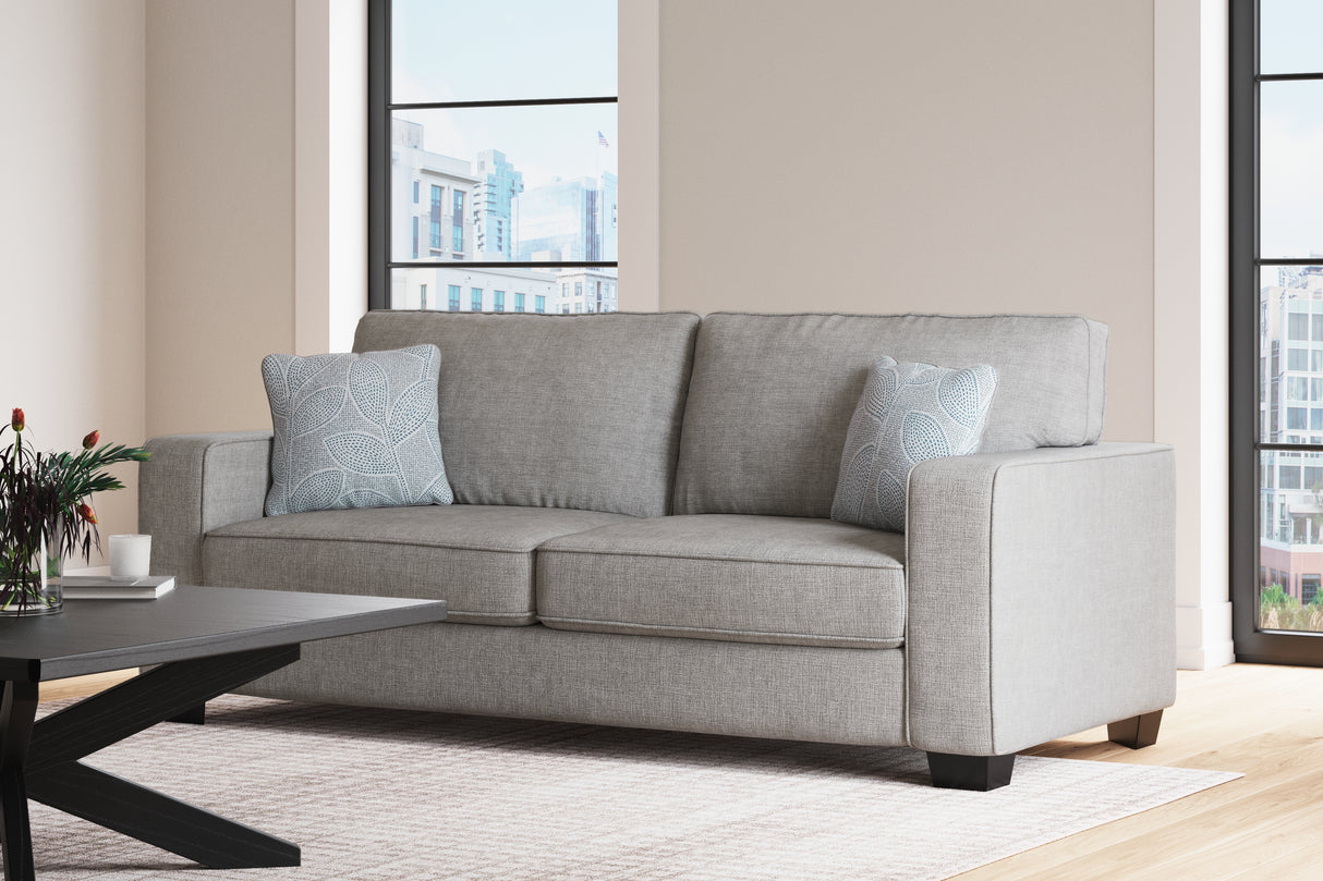 Furniture City - MS - Ashley Furniture - Altari Living Room - Sofa / Alloy - 8721438