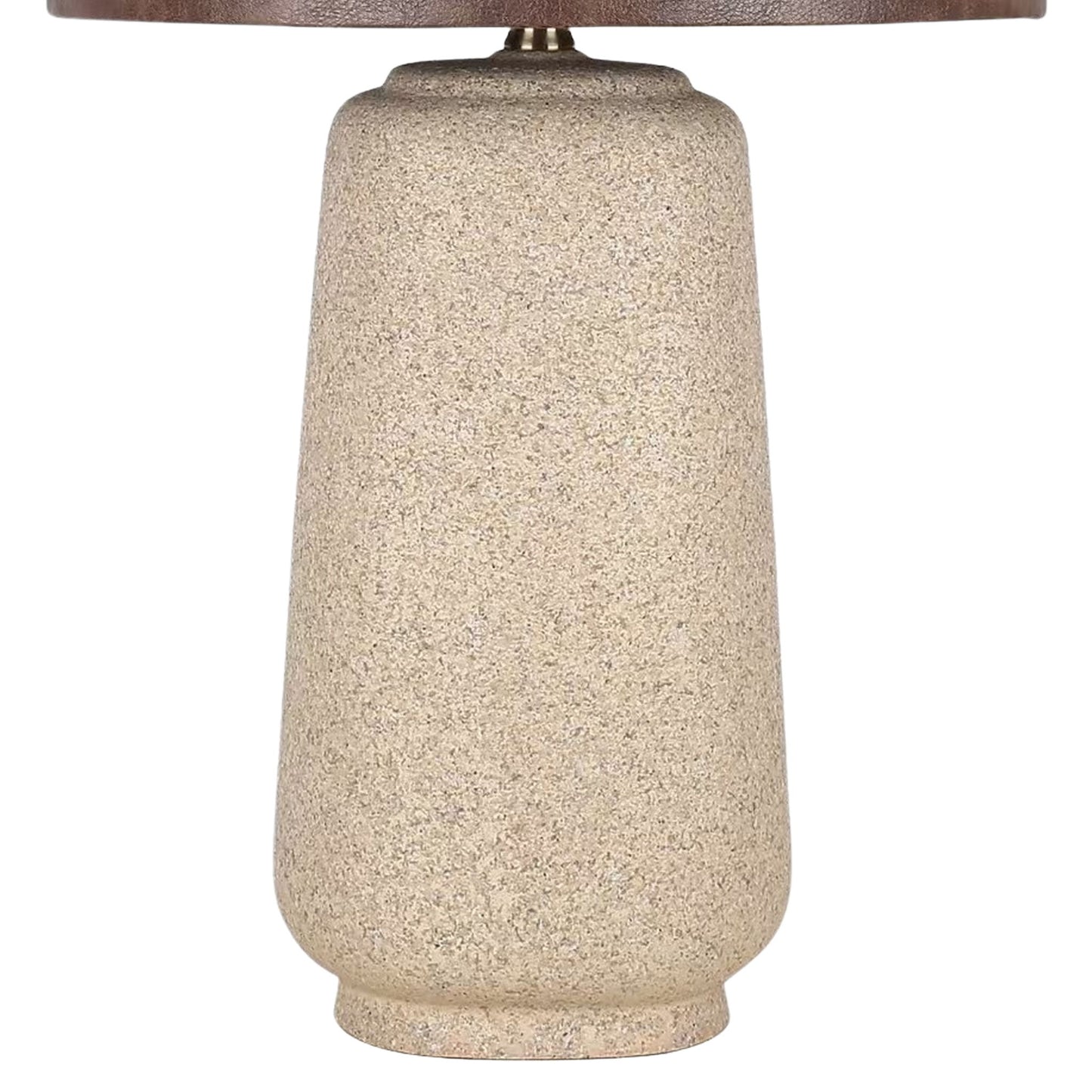 "Rustic Harmony" Ceramic Table Lamp (Set of 2) - Rock