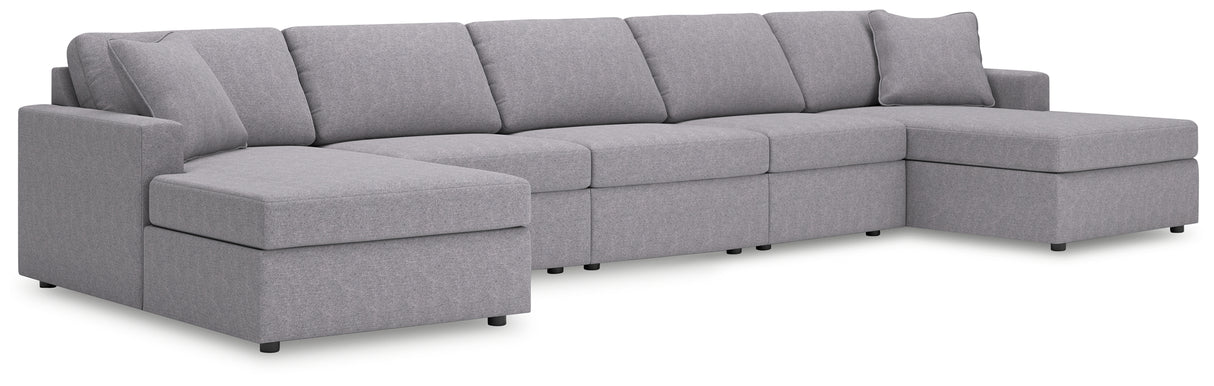 Furniture City - MS - Ashley Furniture - Modmax 5-Piece Double Chaise Sectional - 5-Piece Double Chaise Sectional - 92104S125