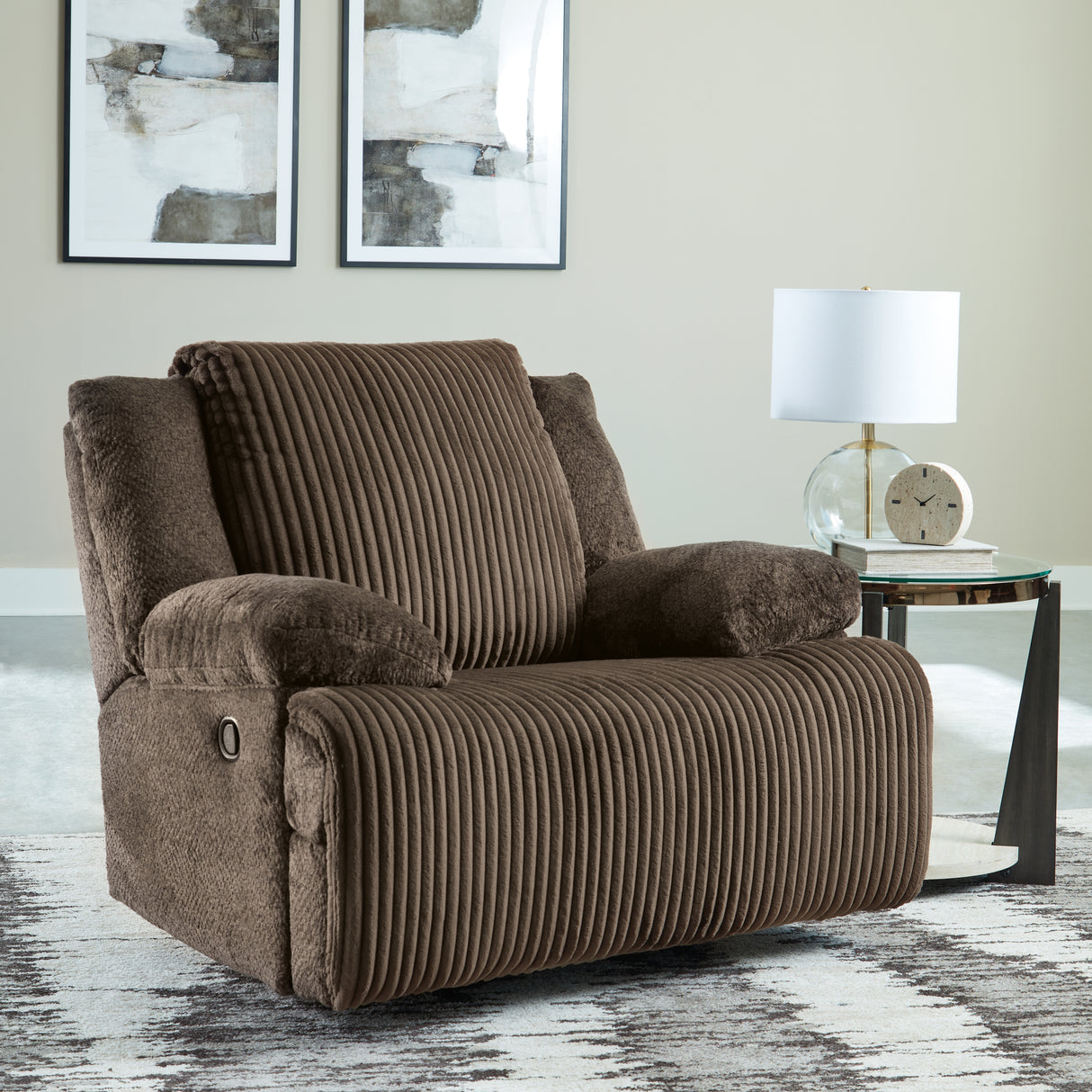 Furniture City - MS - Ashley Furniture - Top Tier Living Room - Rocker Recliner / Alloy - 9270625