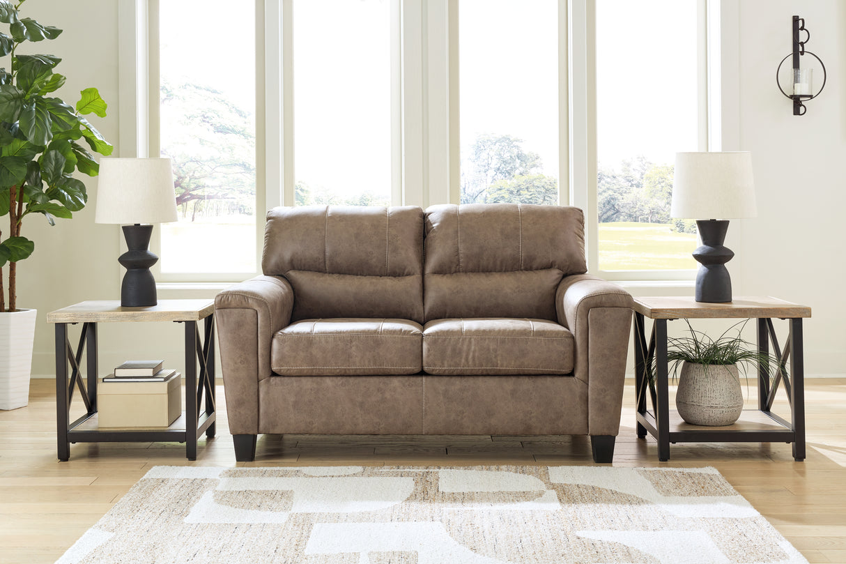 Furniture City - MS - Ashley Furniture - Navi Living Room - Loveseat / Fossil - 9400435