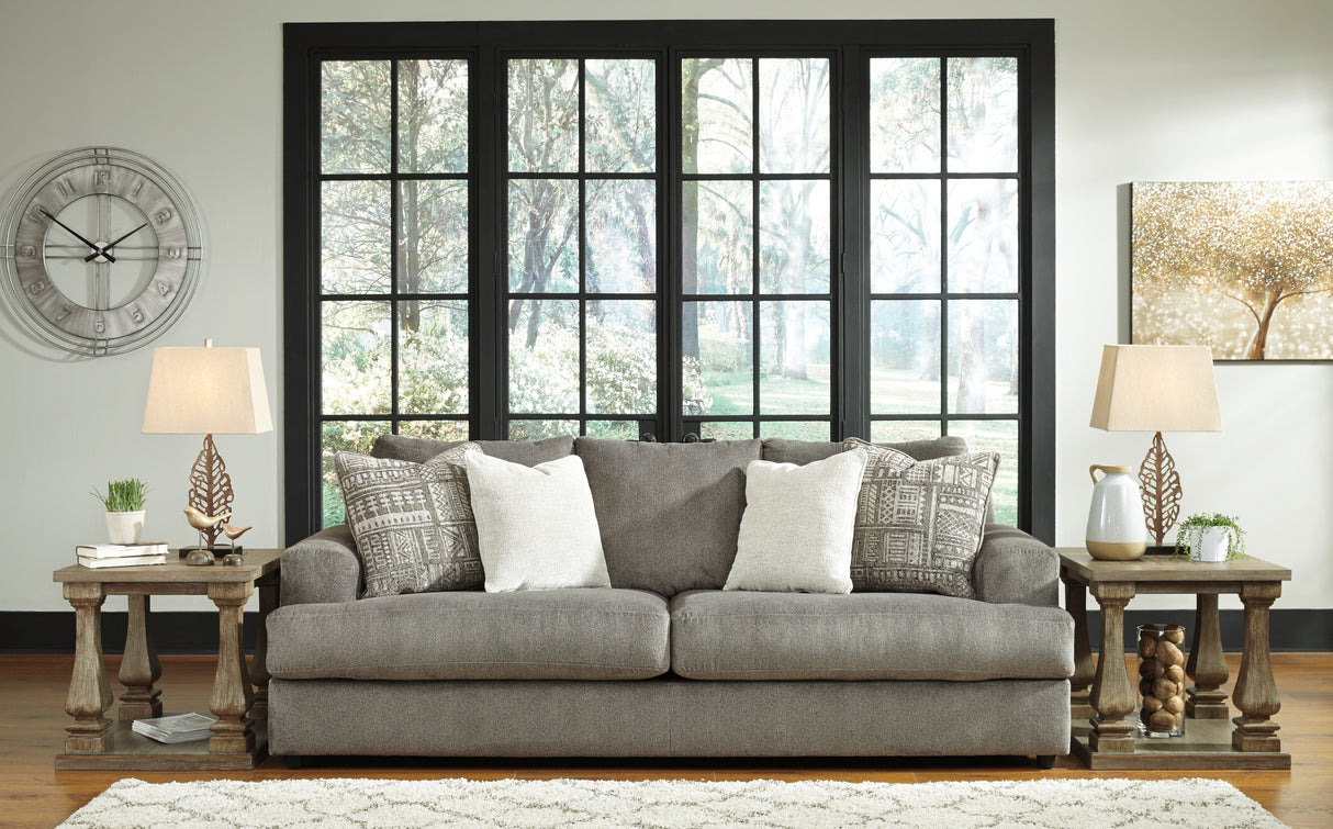 Furniture City - MS - Ashley Furniture - Soletren Living Room - Sofa / Ash - 9510338