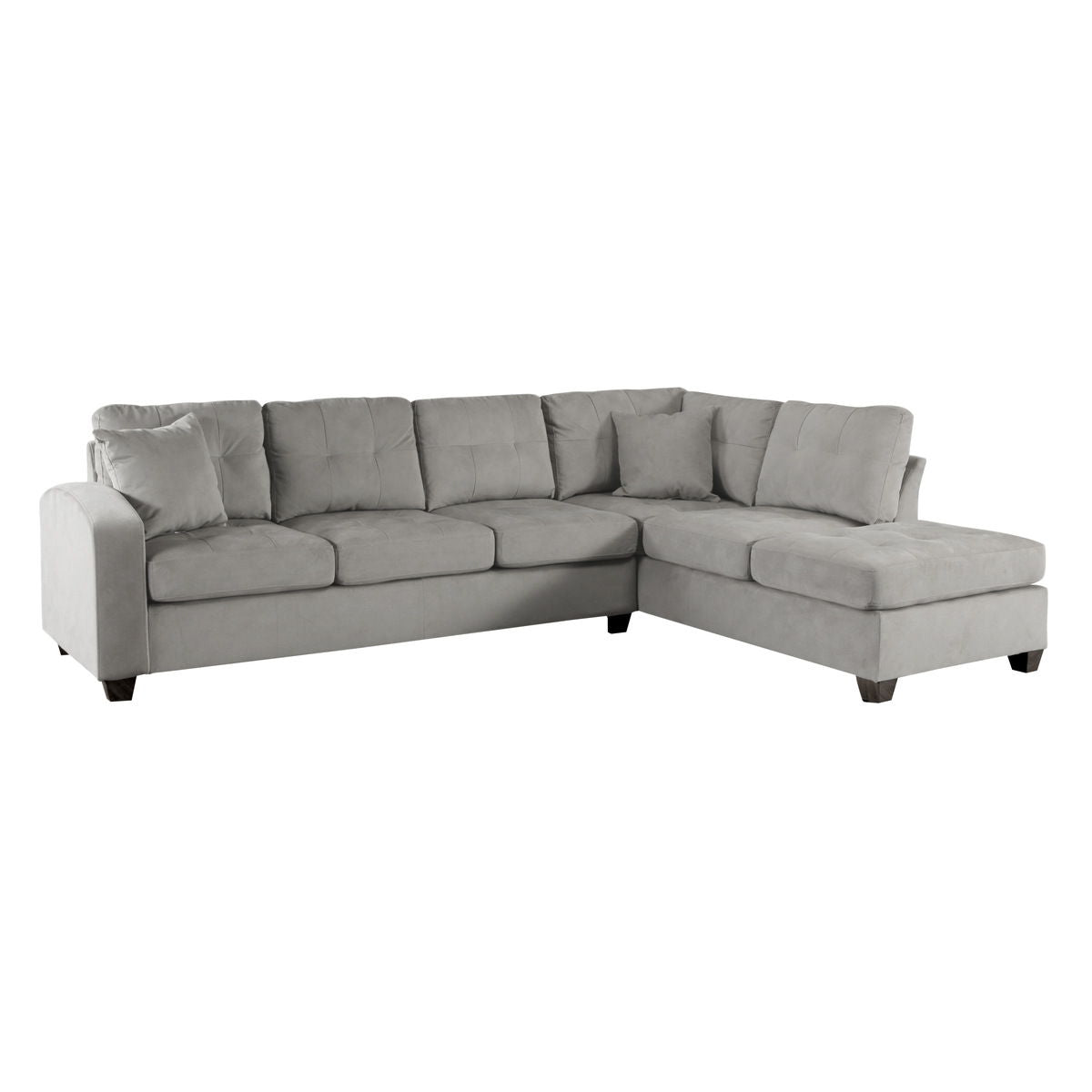 Emilio - 3 Piece Reversible Sectional With Ottoman