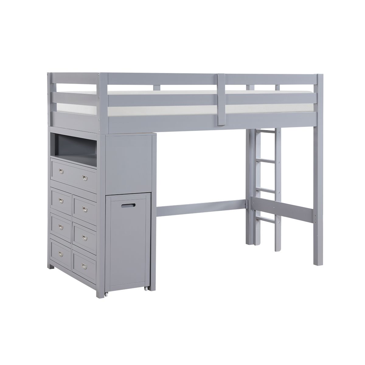 Sloane - Loft Bunk Bed With Chest And Hidden Desk
