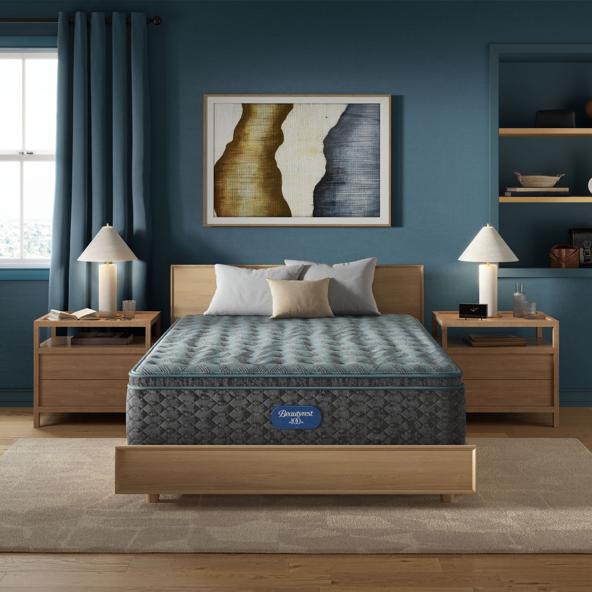 Beautyrest - Level One Medium Pillow Top Mattress