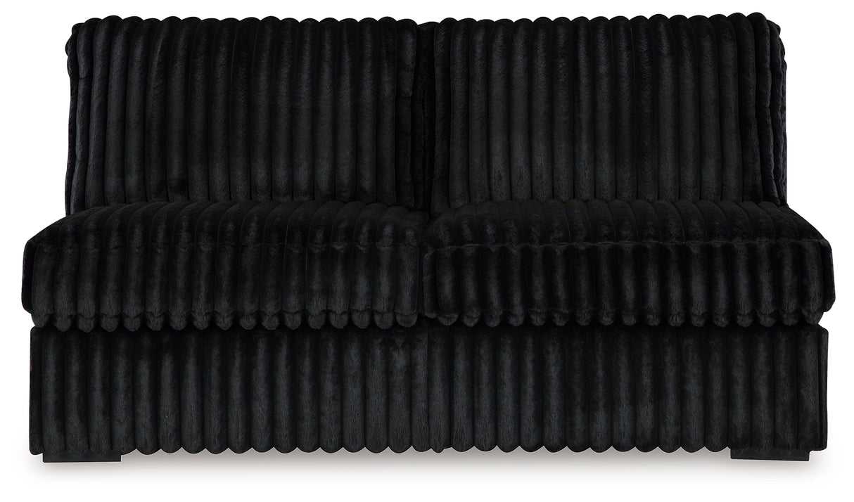 Furniture City - MS - Ashley Furniture - Midnight-Madness 4-Piece Sectional - 4-Piece Sectional / Onyx - 98103U11