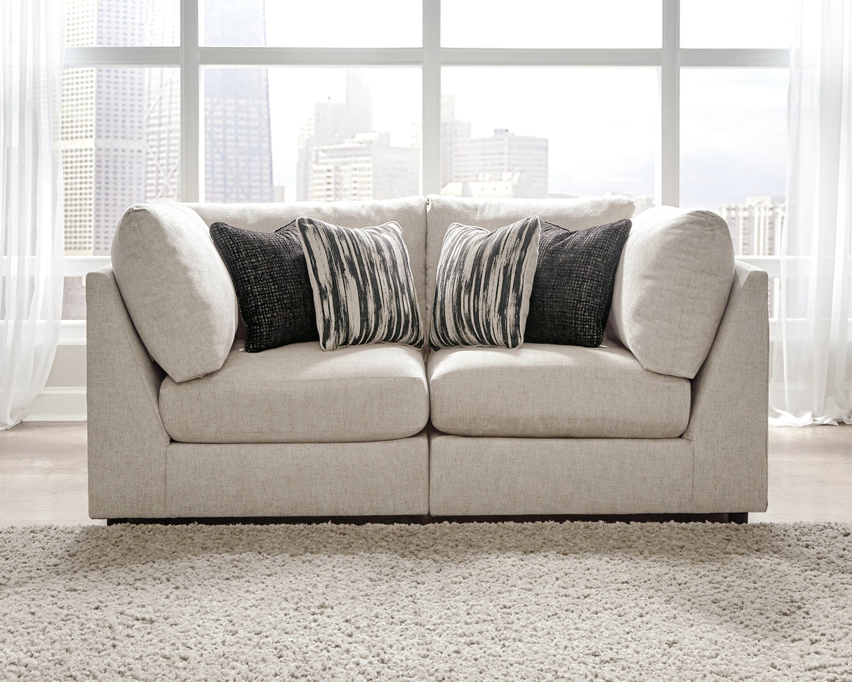 Furniture City - MS - Ashley Furniture - Kellway Sectional - 2-Piece Sectional / Bisque - 98707S2