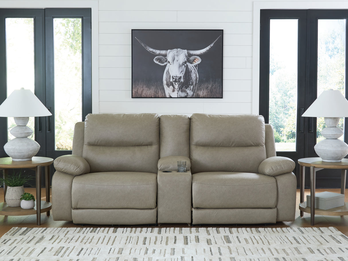 Furniture City - MS - Ashley Furniture - Narwhal Place Sectional - 3-Piece Power Reclining Sectional / Pebble - PC99201S3