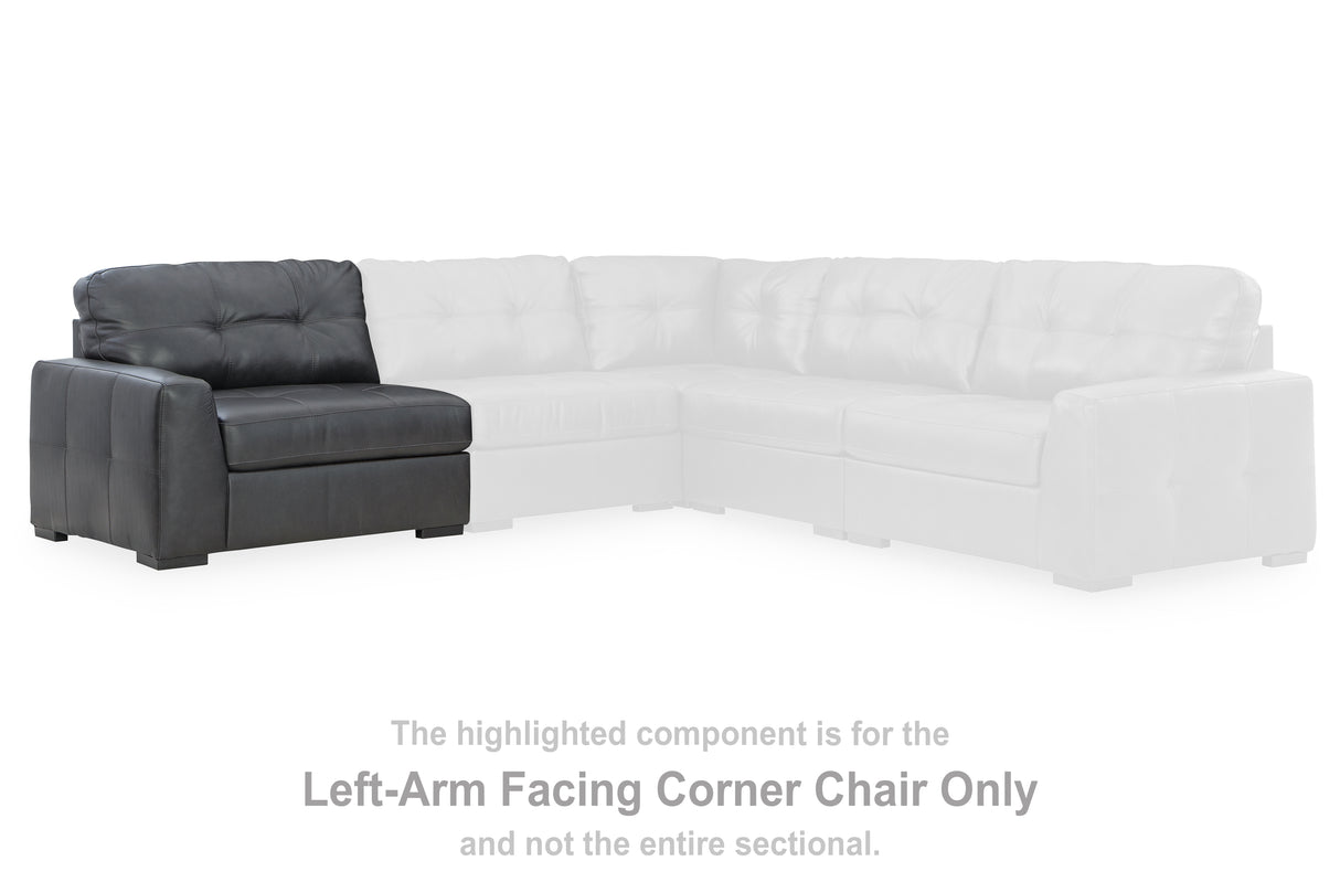 Furniture City - MS - Ashley Furniture - Brindley Pier Sectional - LAF Corner Chair / Fog - 9950364
