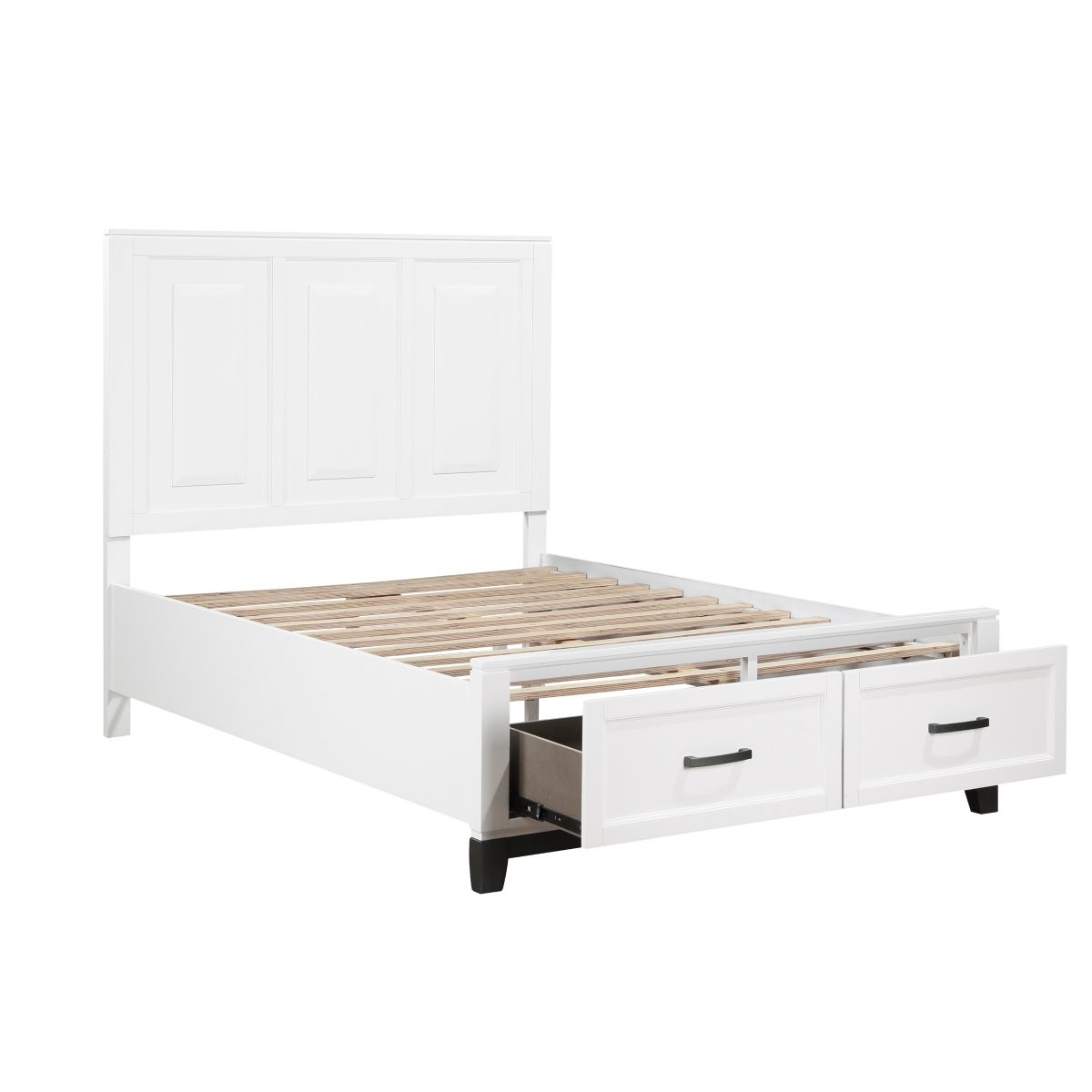 Garretson - Platform Bed With Footboard Storage