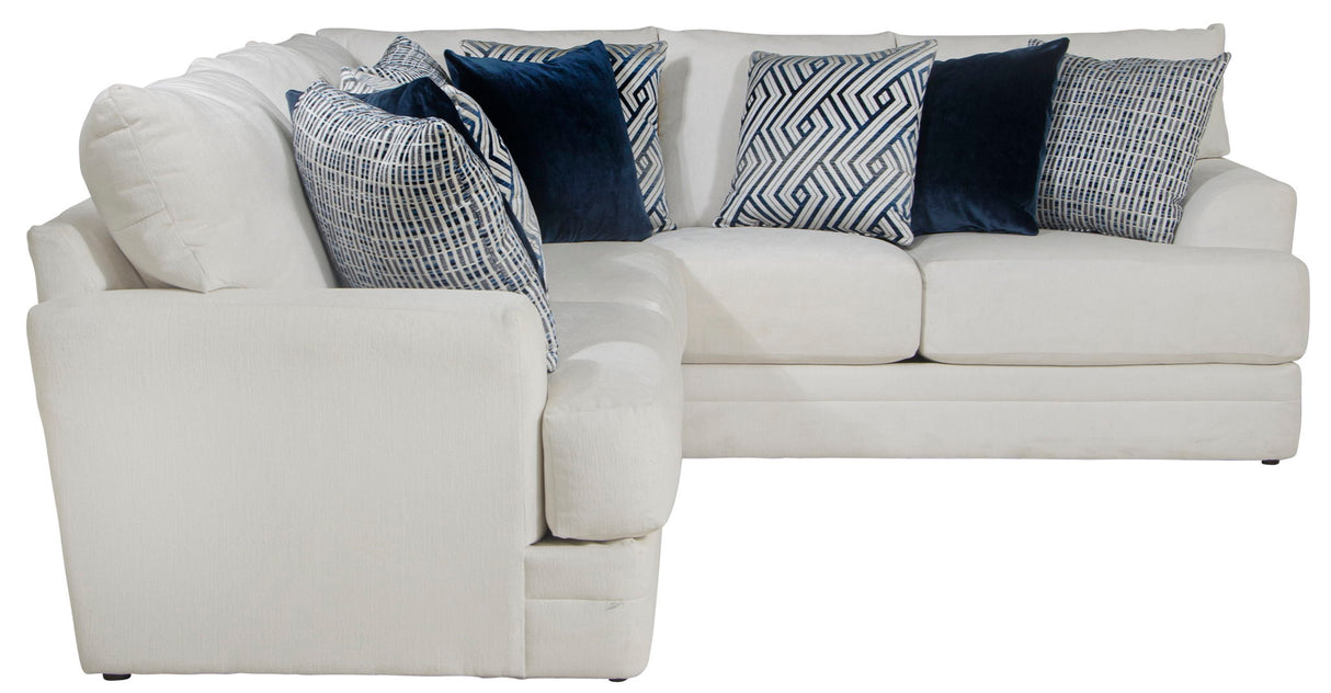 Polaris - Sectional With Comfort Coil Seating And Accent Pillows Included