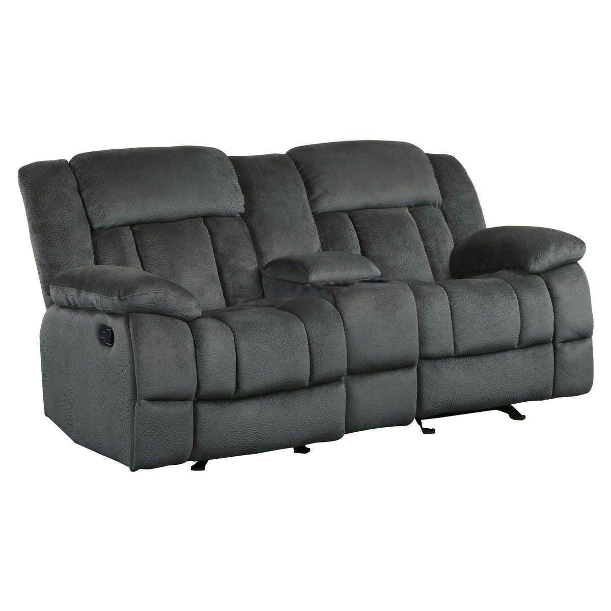 Laurelton - Double Glider Reclining Loveseat With Center Console