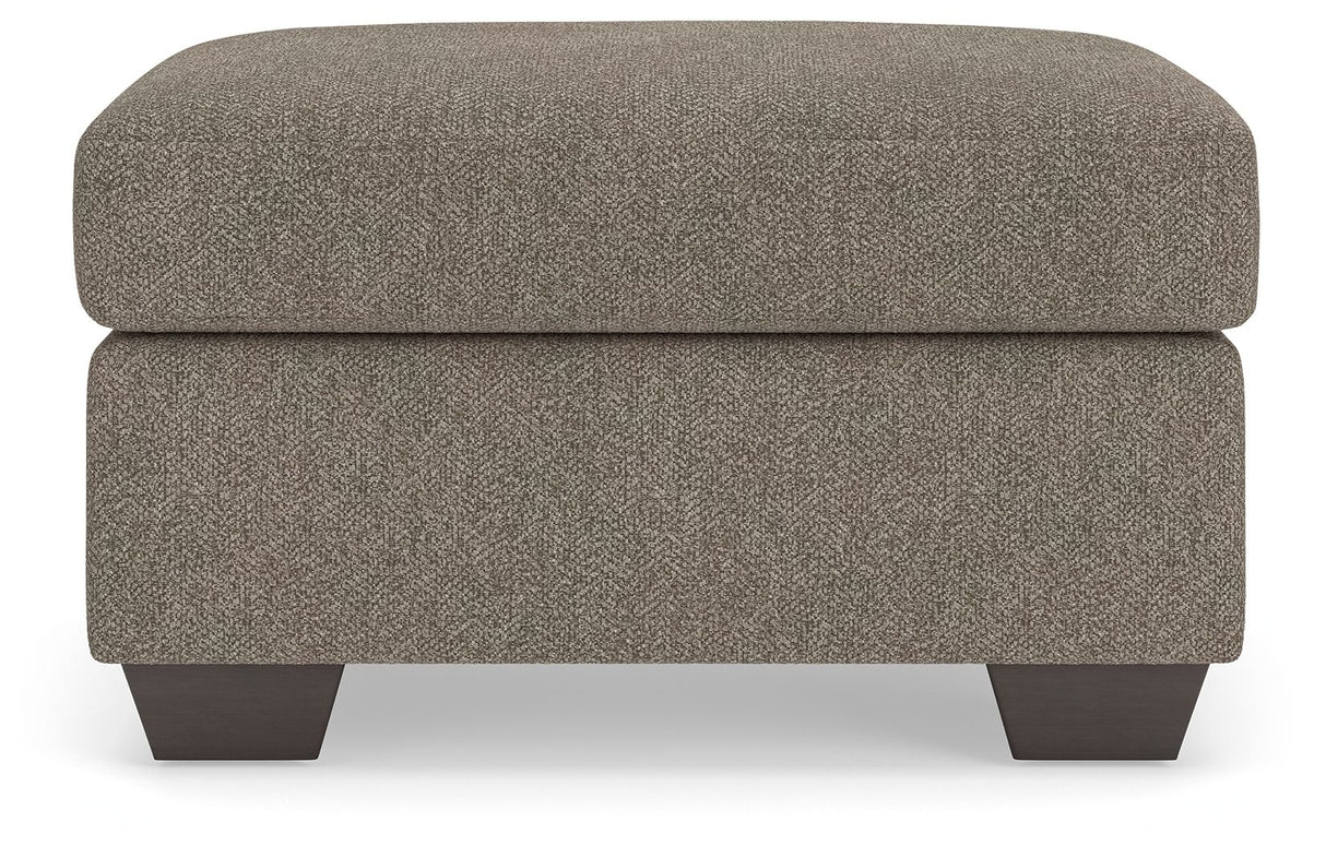 Triston-Peaks - Ottoman - Suede