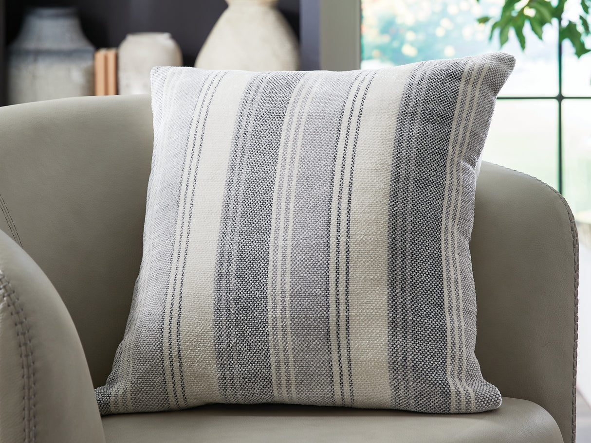 Furniture City - MS - Ashley Furniture - Adikus Pillows - Pillow (4/CS) / Blue/Gray/White - A1001126