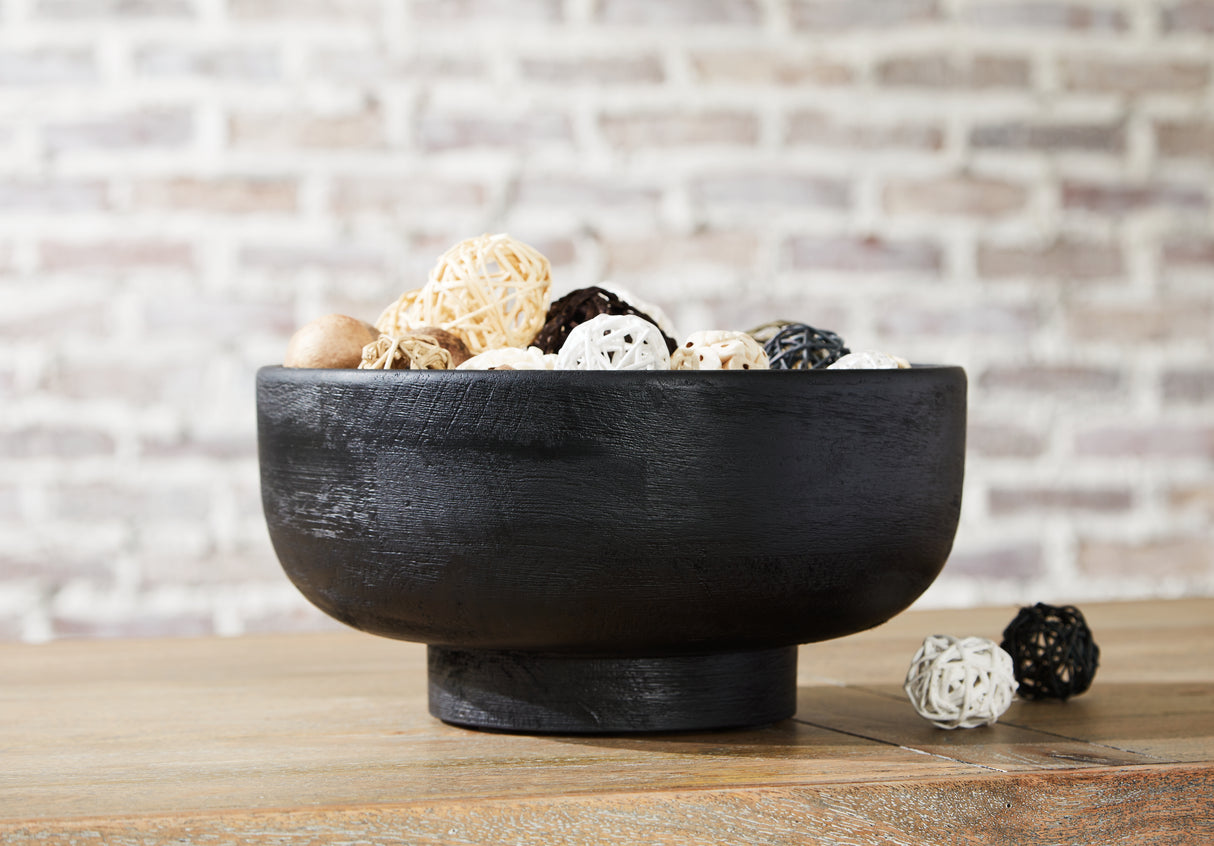 Furniture City - MS - Ashley Furniture - Brynnington Bowl - Bowl / Black - A2000611