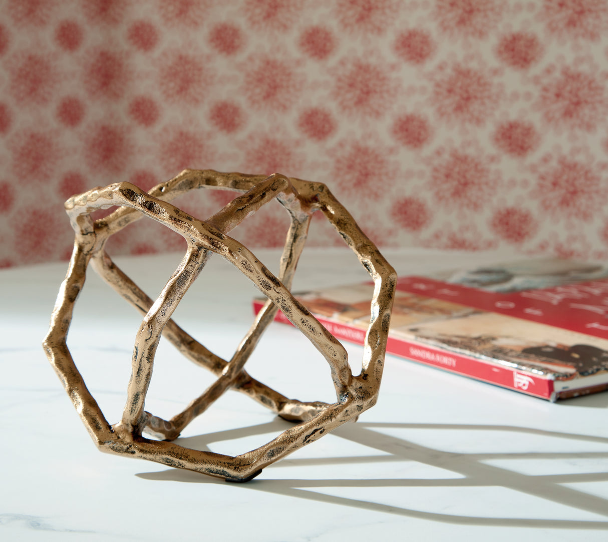 Furniture City - MS - Ashley Furniture - Laddington Sculpture - Sculpture (2/CS) / Antique Brass Finish - A2000670